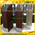 Wooden Grain Aluminium Frame Profile for Window and Door Decoration